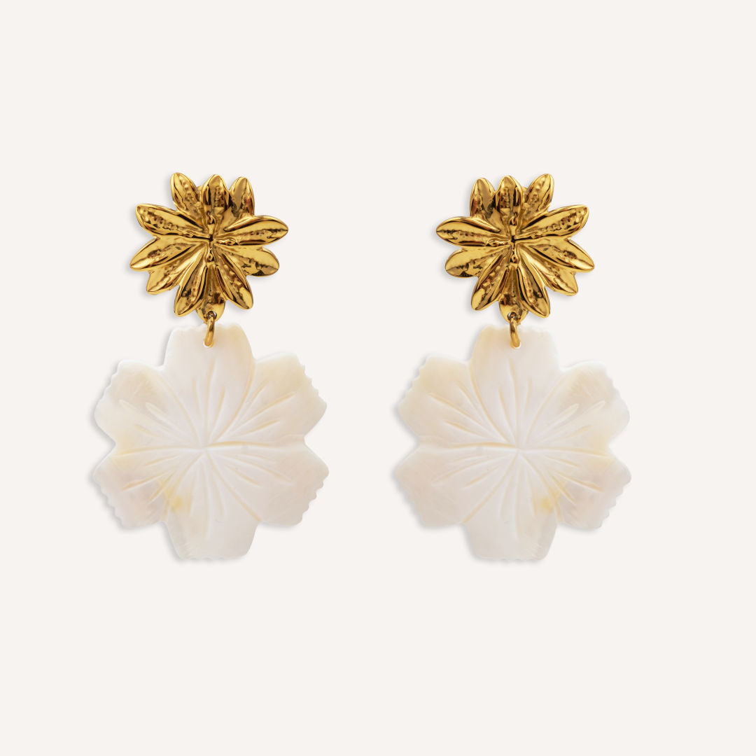 Pendientes Flor