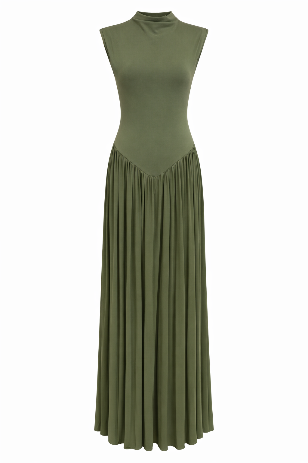 Vestido Fluido Verde