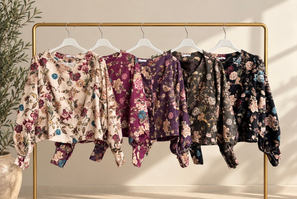 Chaqueta floral