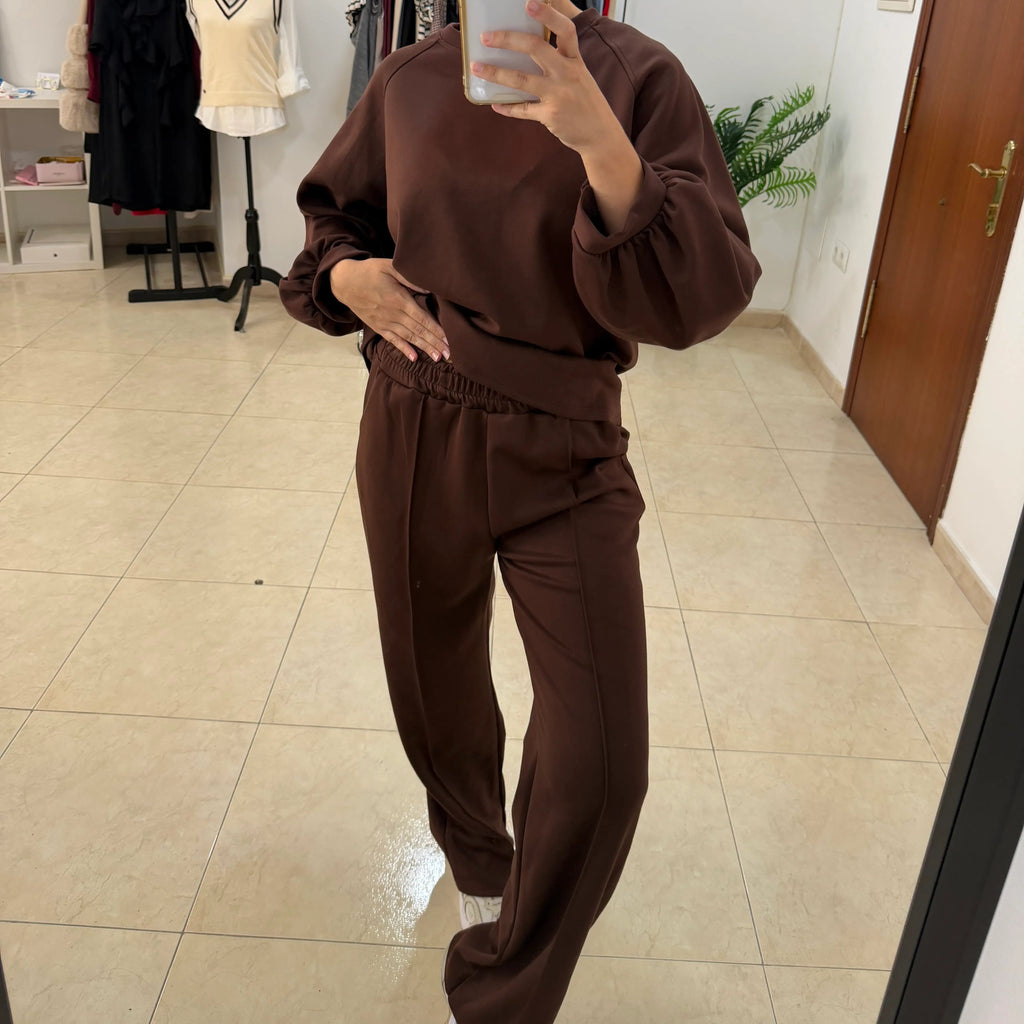 Chandal Oversize Chocolate