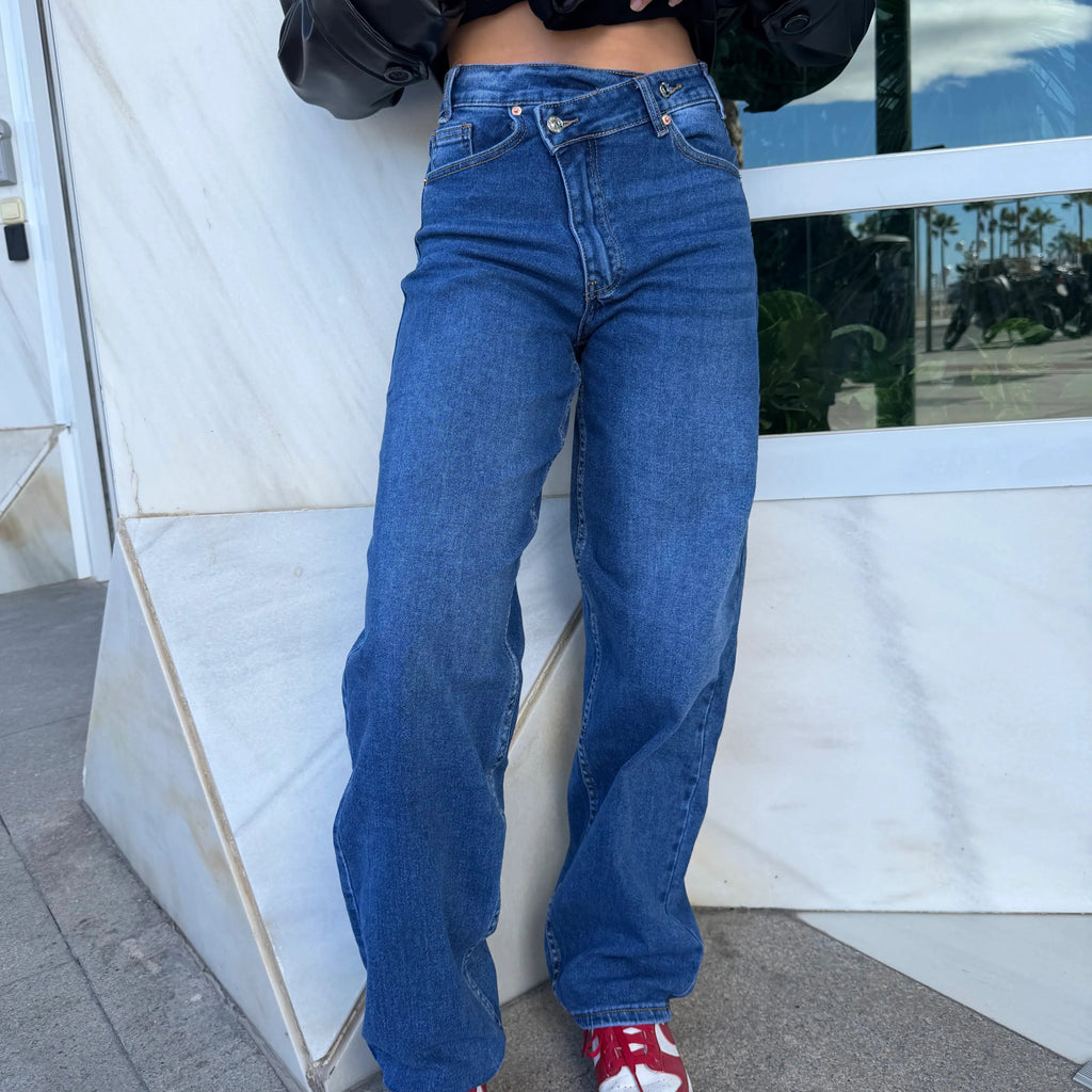 Jeans Balloon cruzado