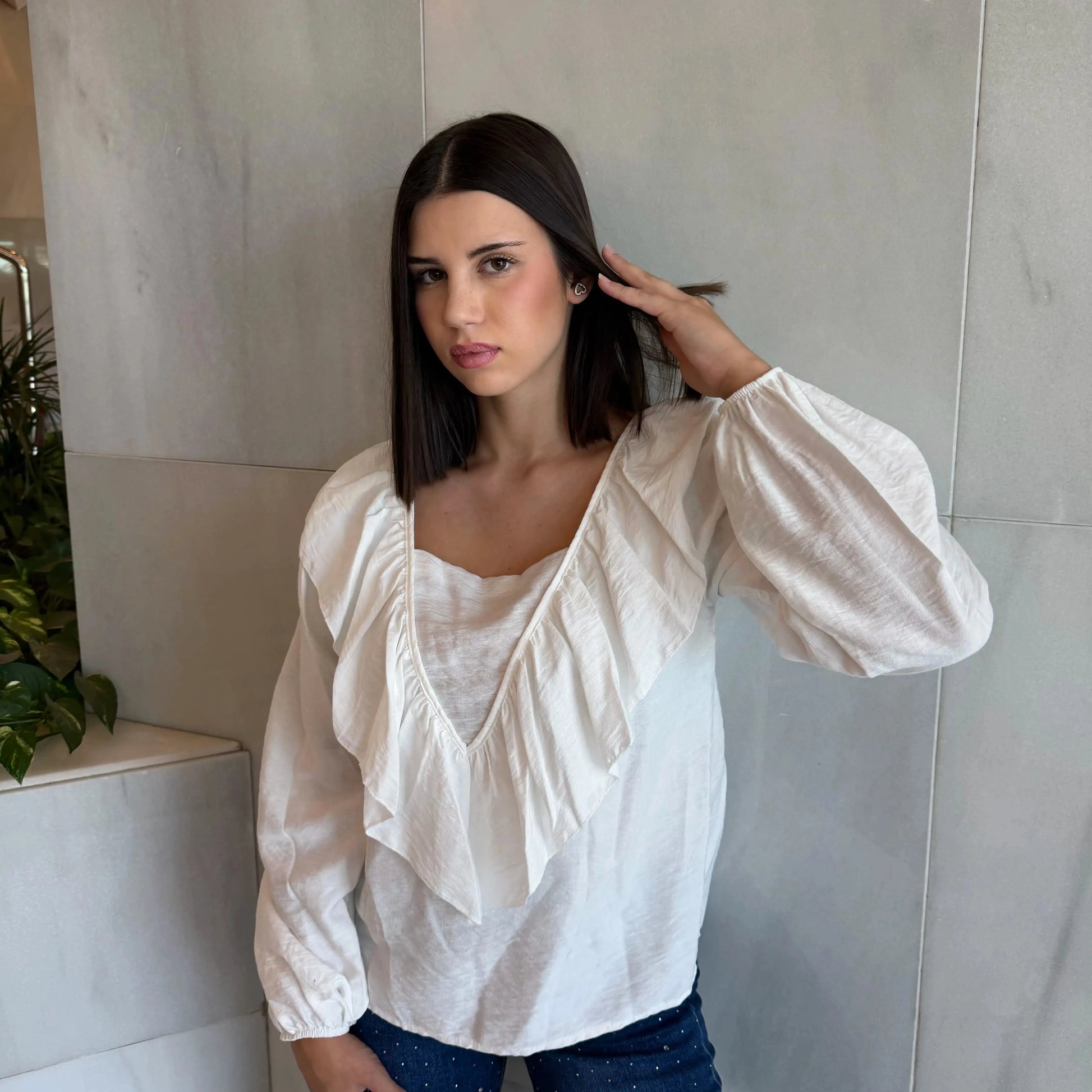 Blusa Florencia Blanco