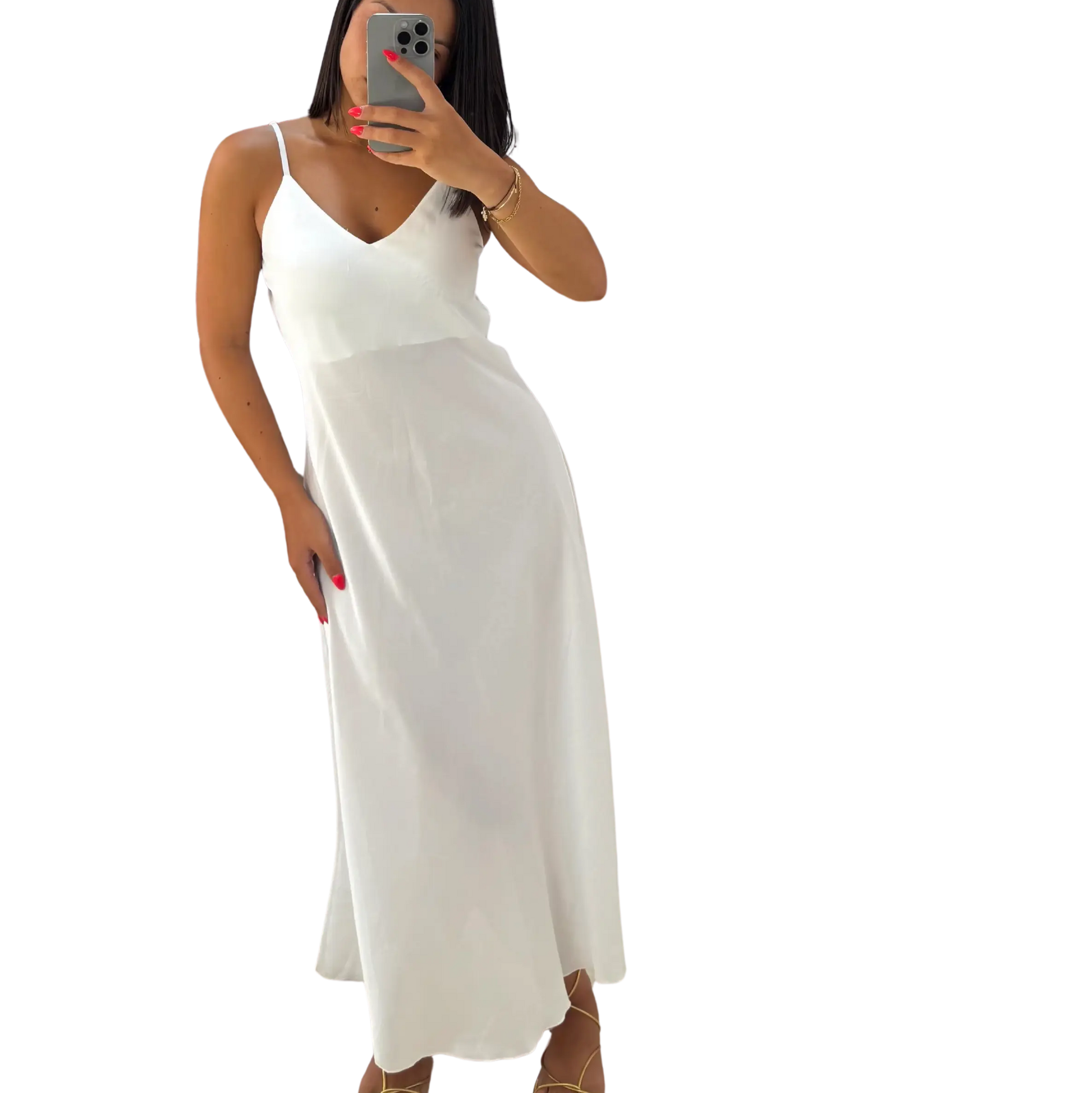 Vestido Gala Blanco